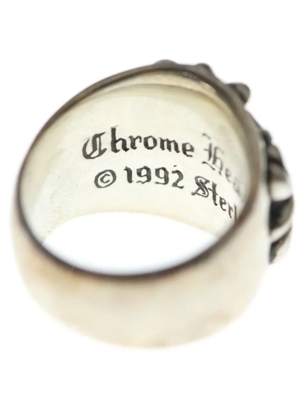 Chrome Hearts Keeper Ring Silver